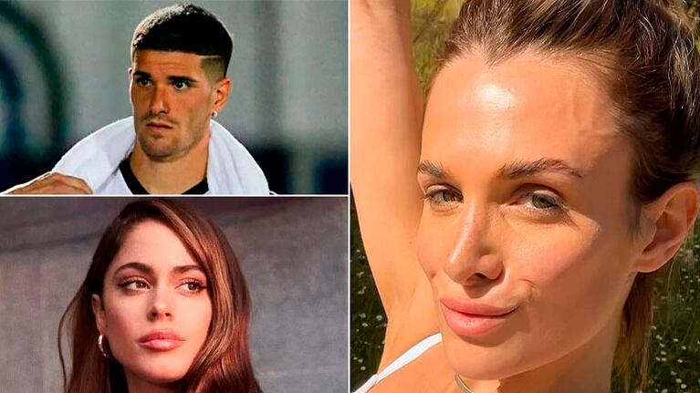 Camila Homs viajó a España con sus hijos para que De Paul pueda reencontrarse con ellos