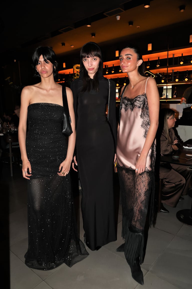 Camila Lugo, Delfina Pérez y Manuela Anca