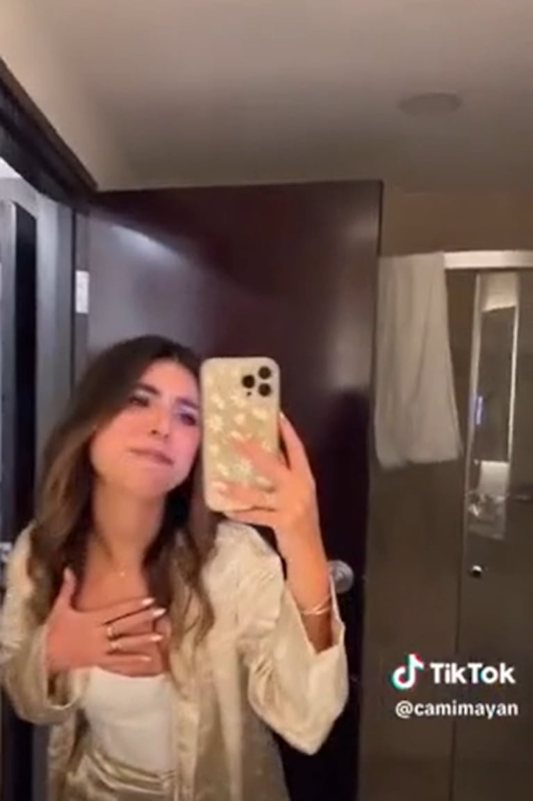 Camila Mayan compartió un video junto a un picantísimo tema que parece dedicado a Alexis Mac Allister