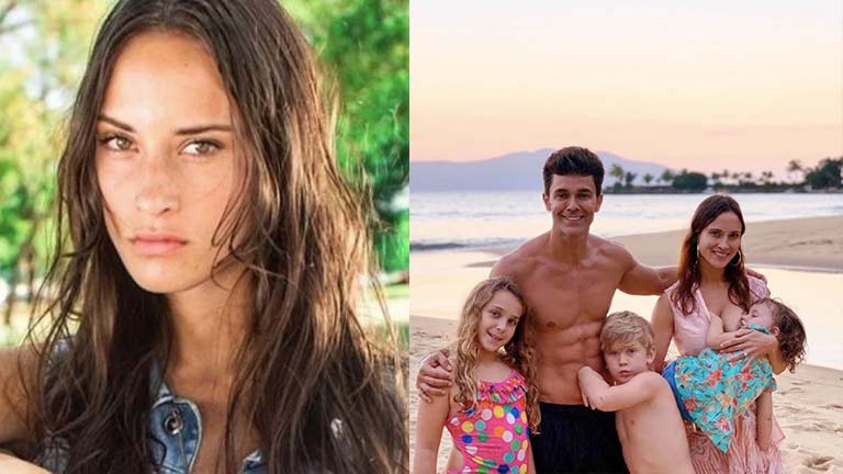 Camila se cruzó con una seguidora que la criticó por amamantar en público.