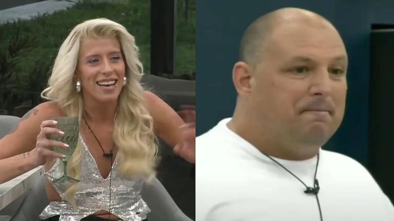 Camila y Ariel, los exparticipantes de "Gran Hermano" (Foto: Captura Telefe).