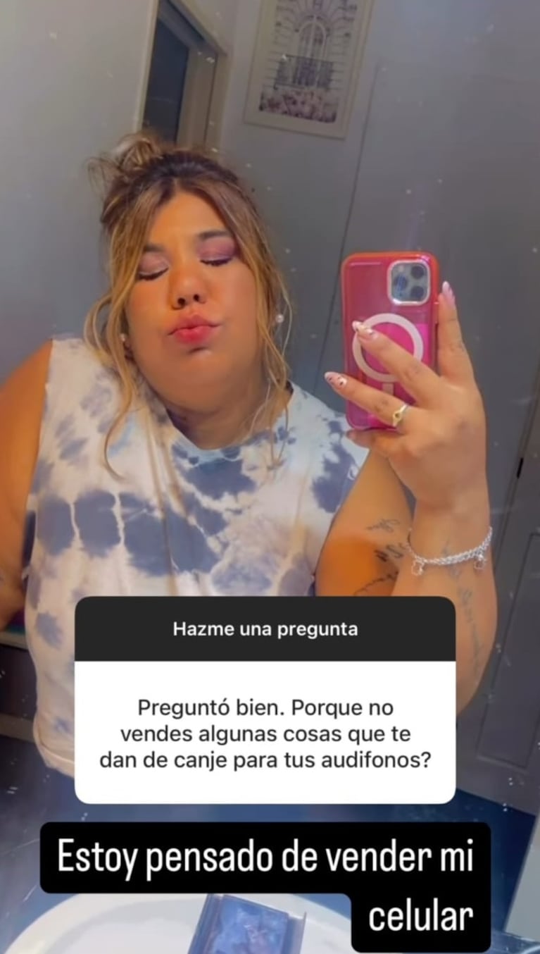 Camilota contó sus problemas económicos en las redes. (Foto: instagram/camioficial94)