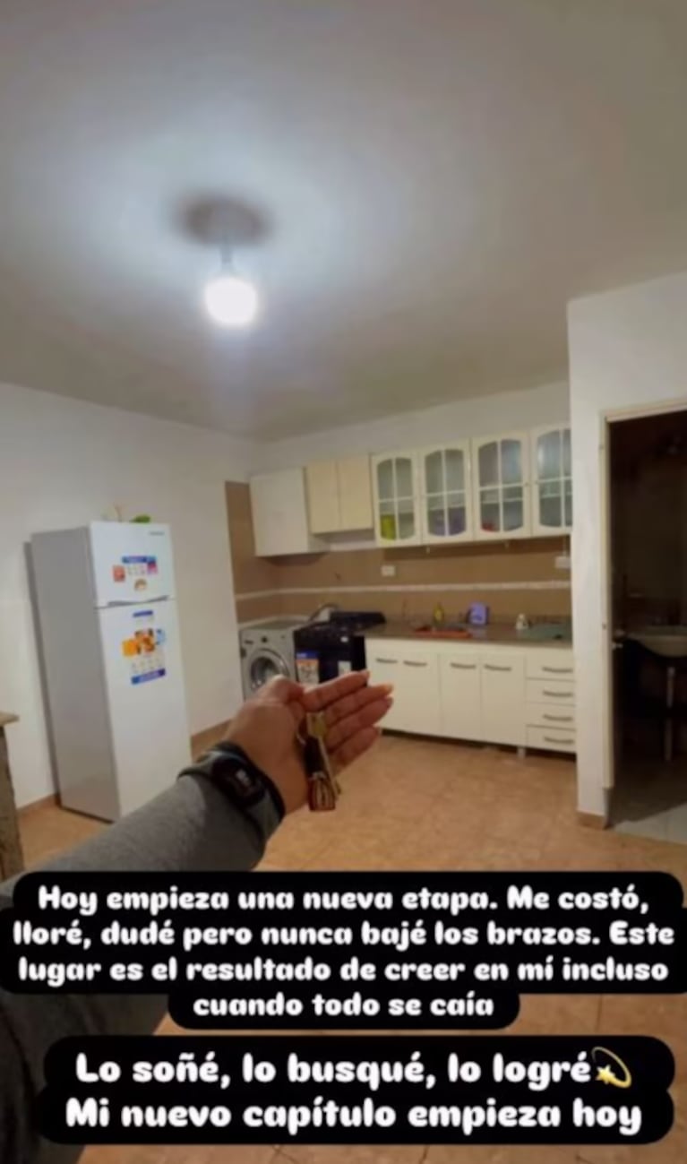 Camilota mostró su nuevo departamento y respondió a las críticas: “Hoy me elijo primero a mí” | Créditos: Instagram @camioficial94