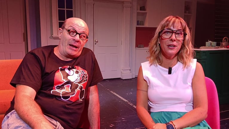 Campi y Dani la Chepi intercambiaron halagos sobre el escenario del teatro Liceo.