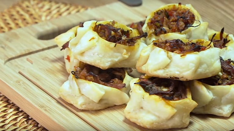 Canastitas de cerdo, una receta fácil y en pocos pasos. Foto: Cucinare TV