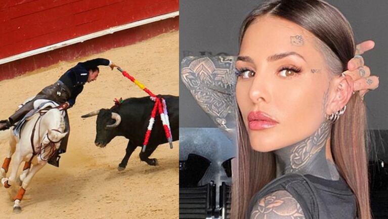 Cande condenó las corridas de toros.