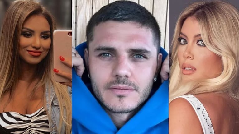 Cande Lecce rompió el silencio tras el escándalo de Natasha Rey: “Me pidieron que lo ensucie” | Créditos: Instagram @candelecce @mauroicardi @wanda_nara