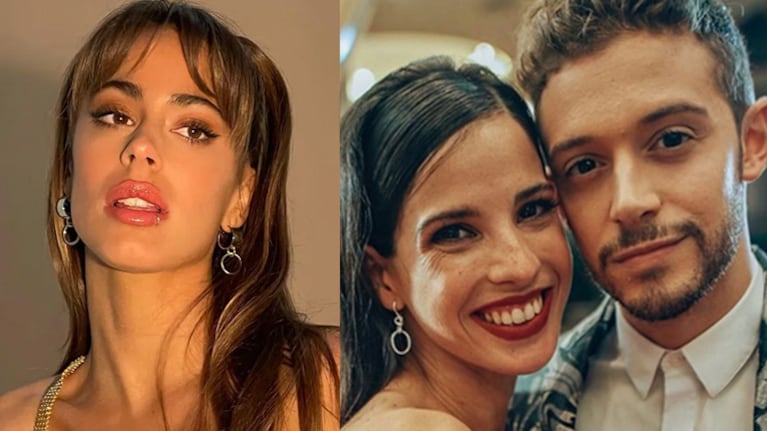Cande Molfese contó que Tini Stoessel la alertó del comportamiento de su ex, Ruggero Pasquarelli.