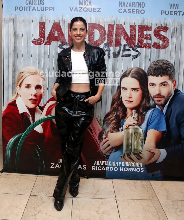 Cande Molfese en el estreno de Jardines Salvajes (Foto: Movilpress).