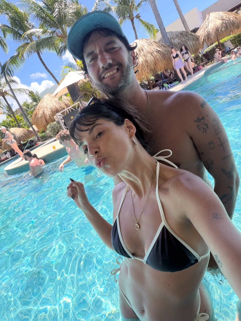 Cande Molfese y su novio, de vacaciones (Foto: Instagram @candemolfese)