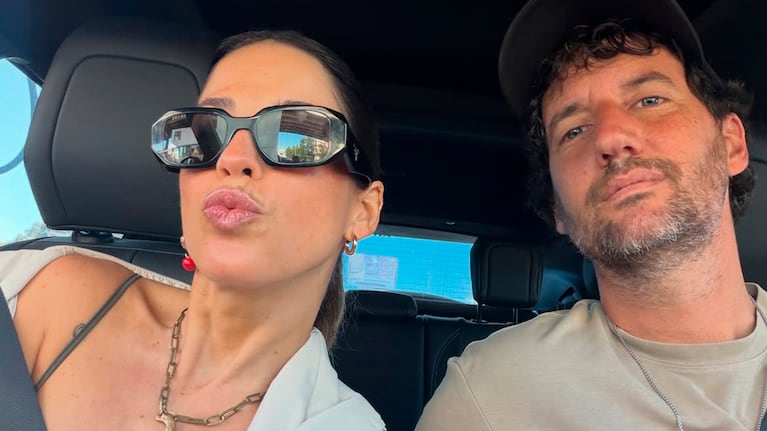 Cande Molfese y su novio (Foto: Instagram @candemolfese)