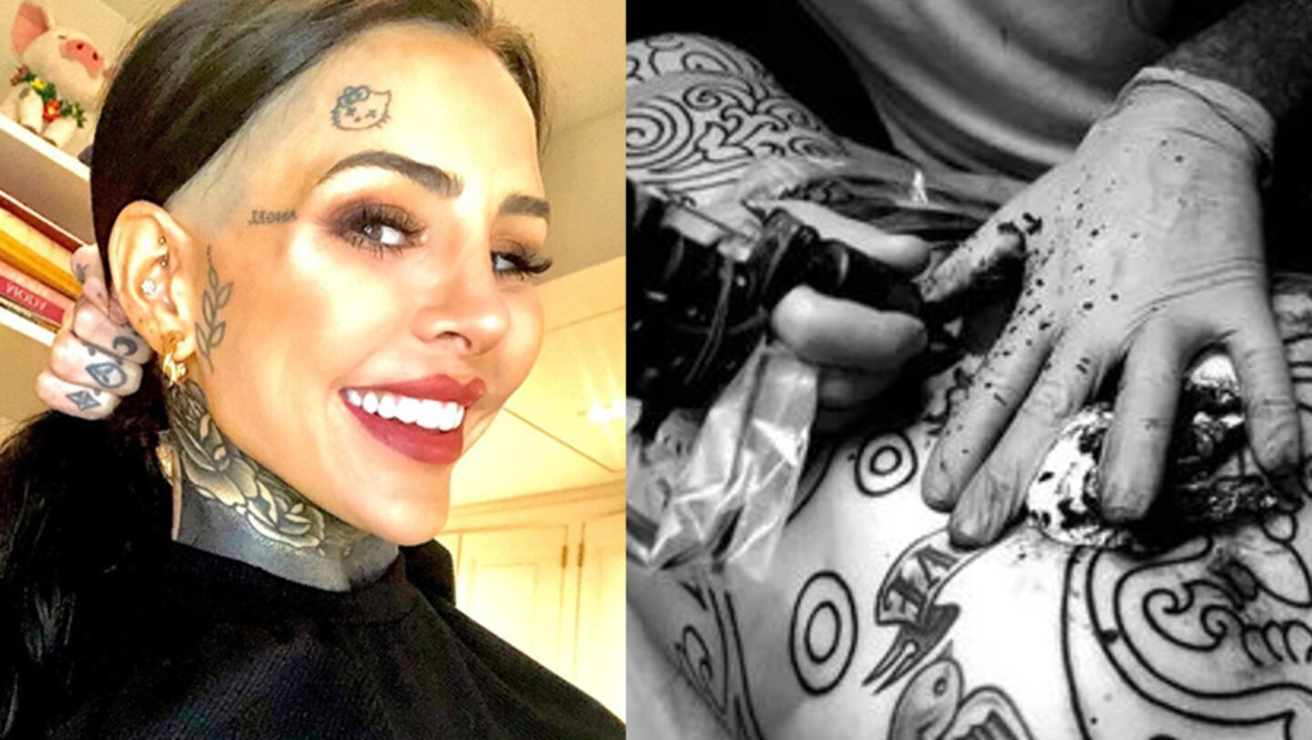 Cande recordó el paso a paso de uno de sus tattoos favoritos.