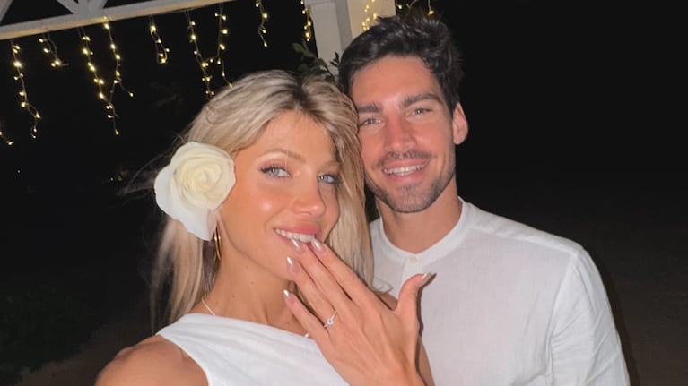 Cande Ruggeri anunció su casamiento con Nicolás Maccari. Crédito: Instagram