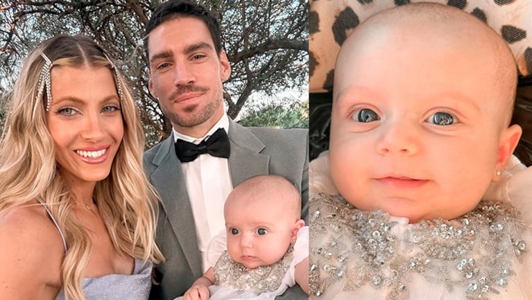 Cande Ruggeri le dedicó a su beba un conmovedor posteo por sus cuatro meses.