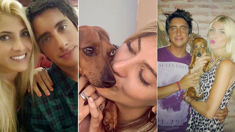 Cande Ruggeri visitó a la perrita de Santi Vázquez