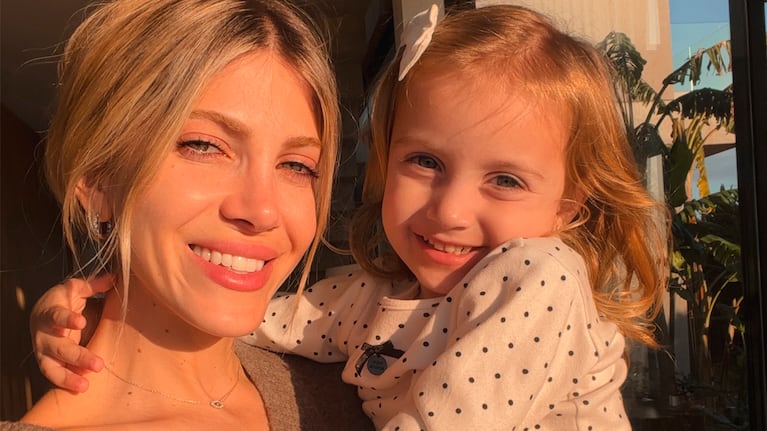 Cande Ruggeri y su hija Vita (Foto: Instagram @caleruggeri)