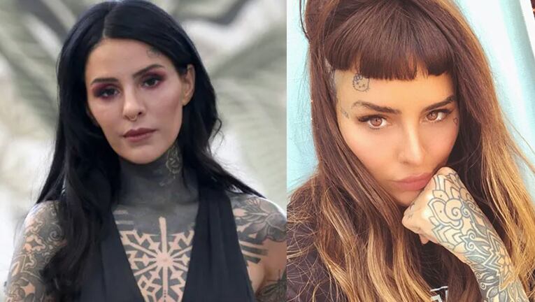 Cande se aclaró el cabello y le quedó bárbaro.