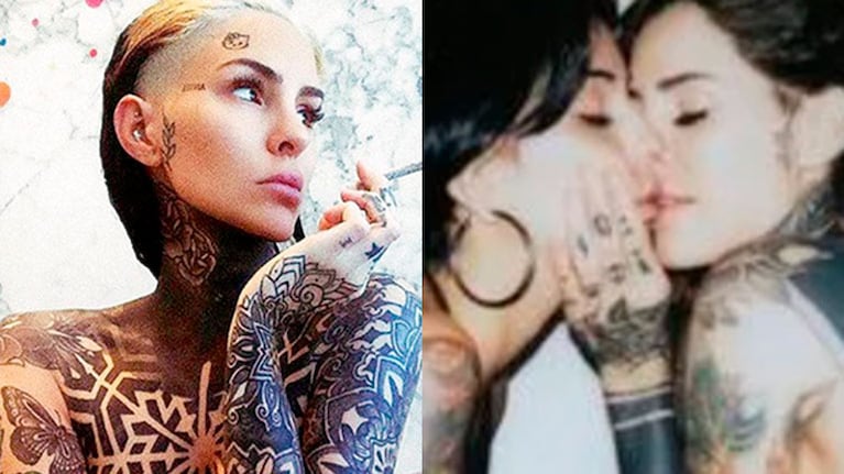 Cande se mostró muy cerca de una amiga.