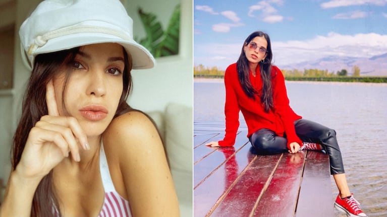 Cande se preocupa por el contenido que comparte en sus redes sociales.