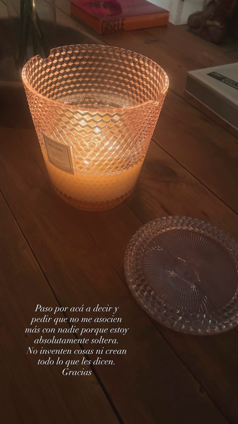 Cande Tinelli aclaró su situación sentimental (Foto: Instagram)