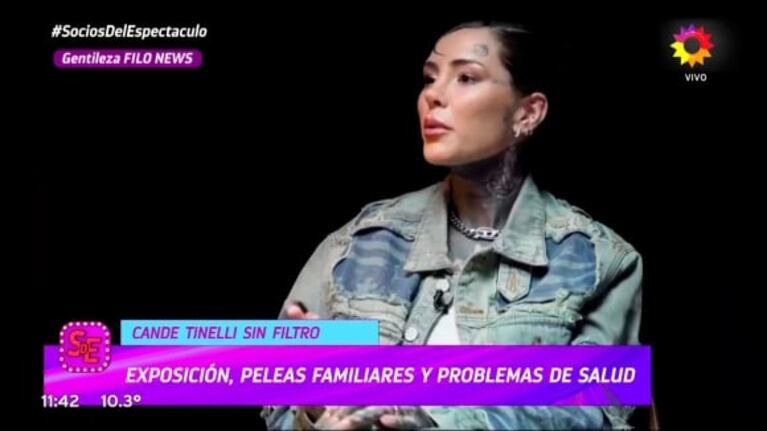 Cande Tinelli contó cómo empezó a vender contenido erótico: "Me va muy bien"