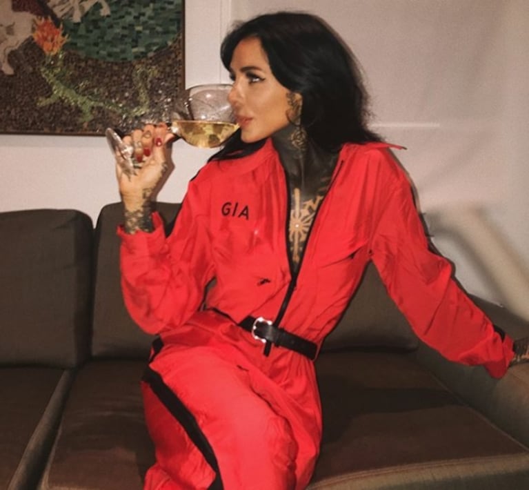 Cande Tinelli jugó a ser una de las protagonistas de La Casa de Papel