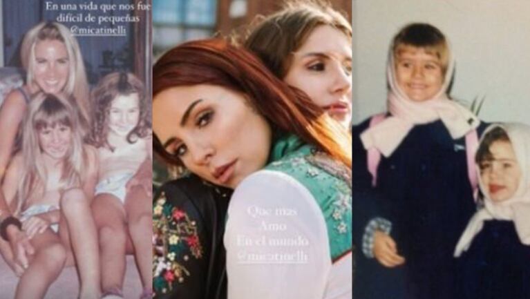 Cande Tinelli le dedicó a Mica divertidos posteos por sus 33 años.