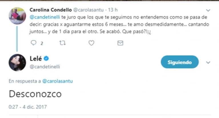 Cande Tinelli, picante con las fans de Franco Masini tras su sorpresiva ruptura... ¡y fuertes "me gusta" sobre el galán! 