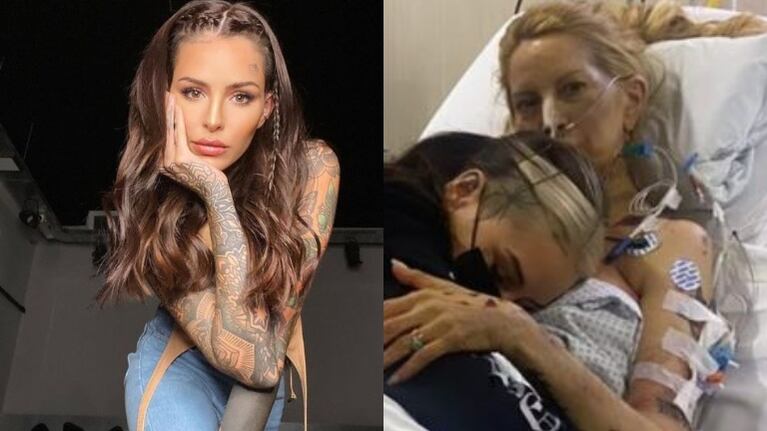 Cande Tinelli pidió dadores de sangre para su mamá tras el desgarrador posteo por su  delicado estado de salud (Fotos: Instagram y Captura de Instagram Stories)