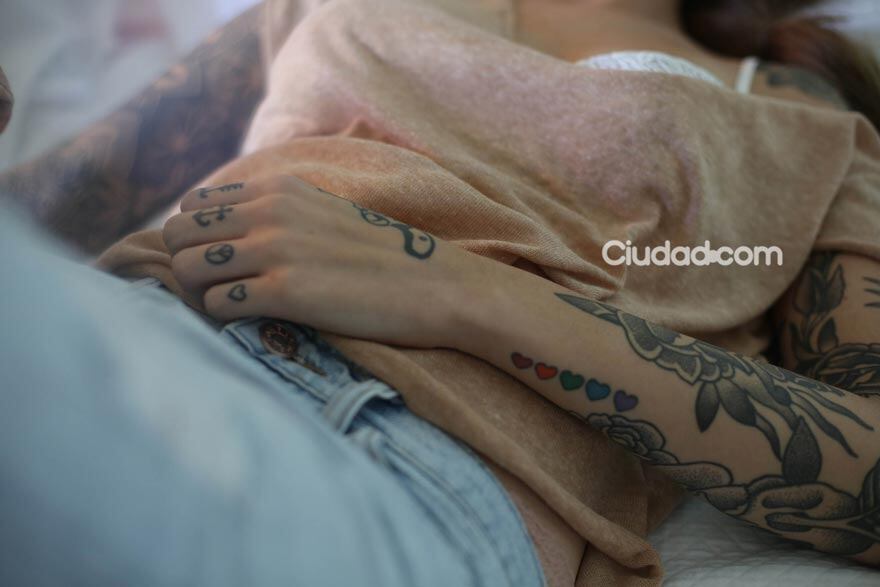 Cande Tinelli posó con las prendas de Madness Clothing, su marca. (Foto: Gentileza Madness)