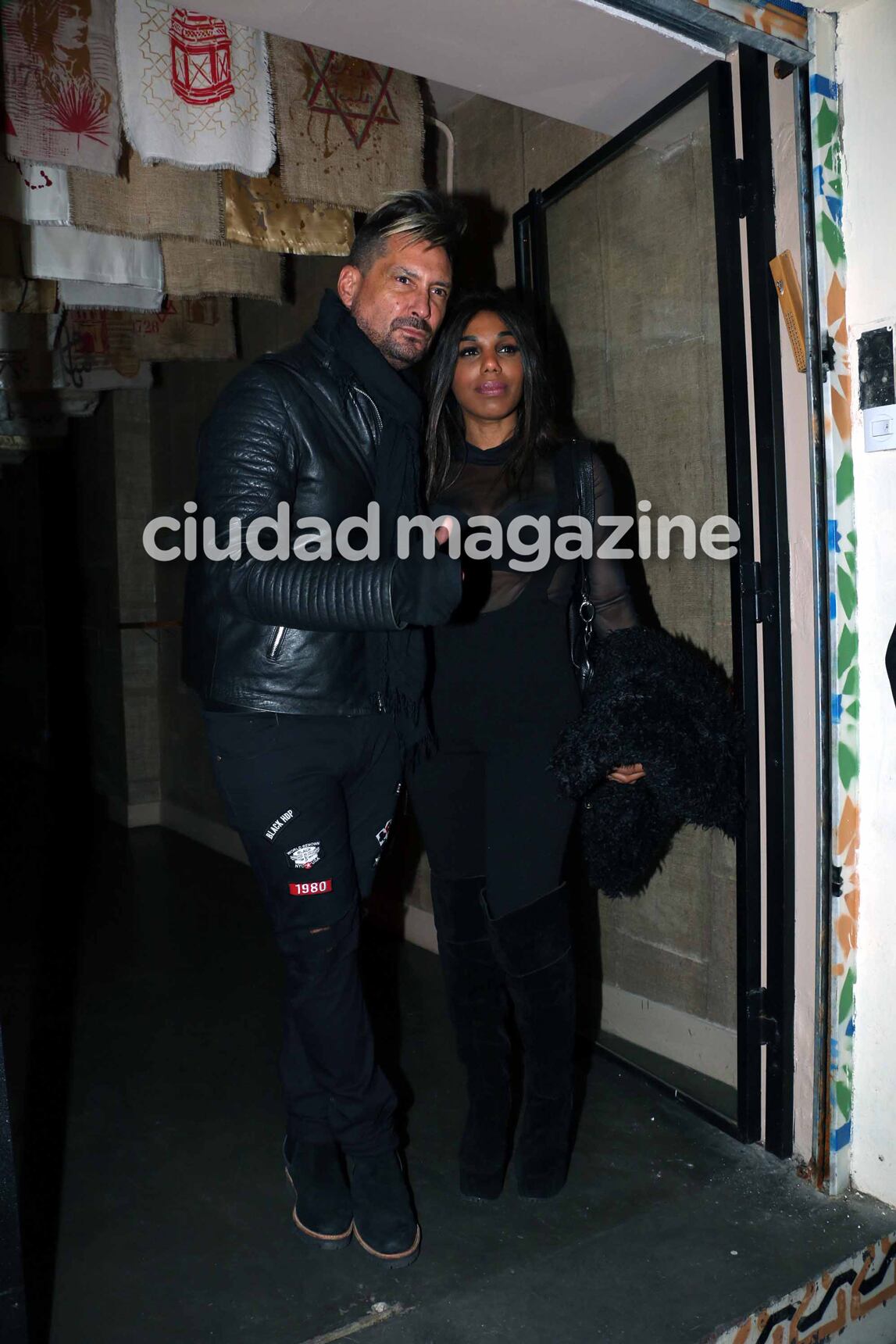 Cande Tinelli presentó su perfume junto a Franco, familia y amigos (Fotos: Movilpress).