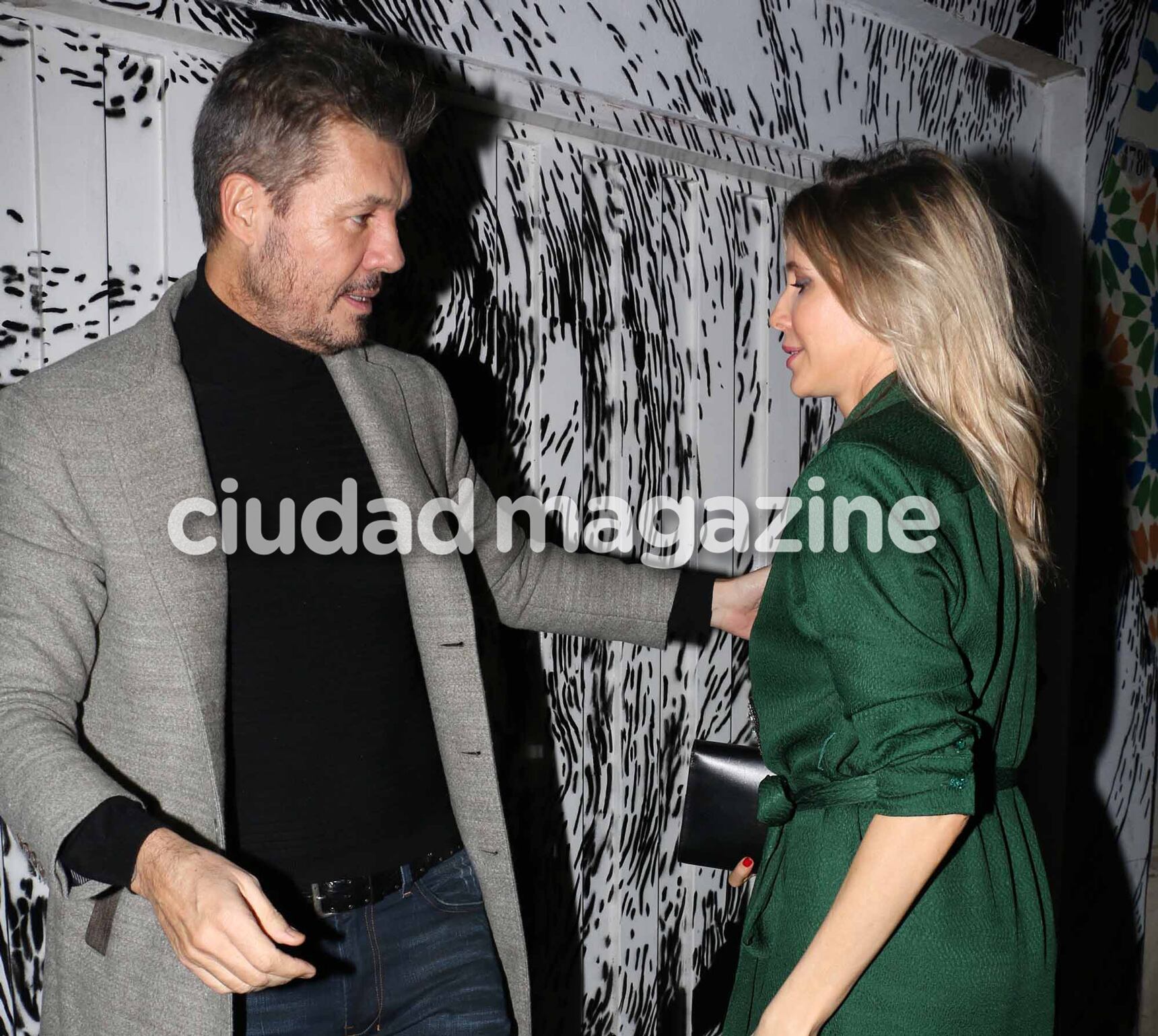 Cande Tinelli presentó su perfume junto a Franco, familia y amigos (Fotos: Movilpress).