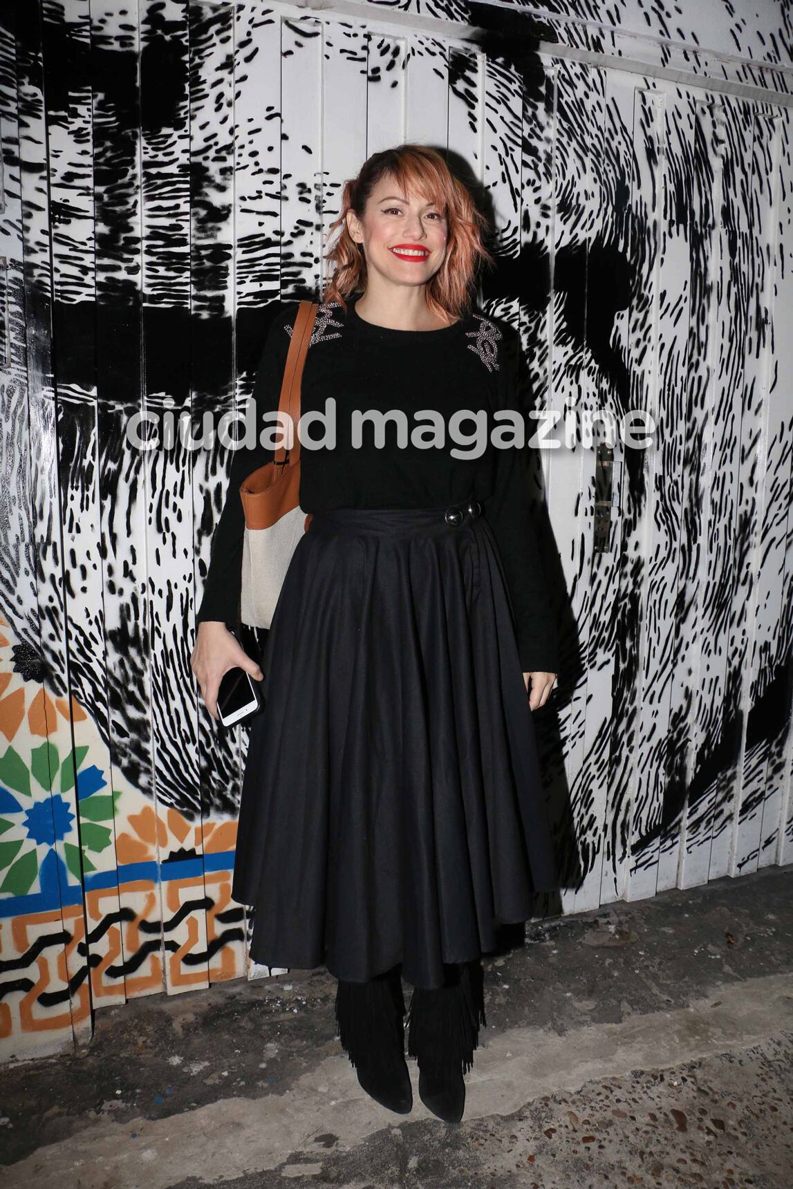 Cande Tinelli presentó su perfume junto a Franco, familia y amigos (Fotos: Movilpress).