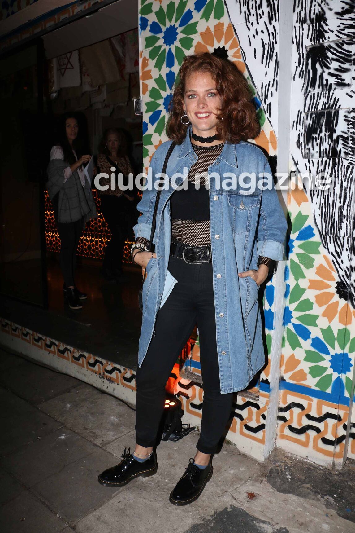 Cande Tinelli presentó su perfume junto a Franco, familia y amigos (Fotos: Movilpress).
