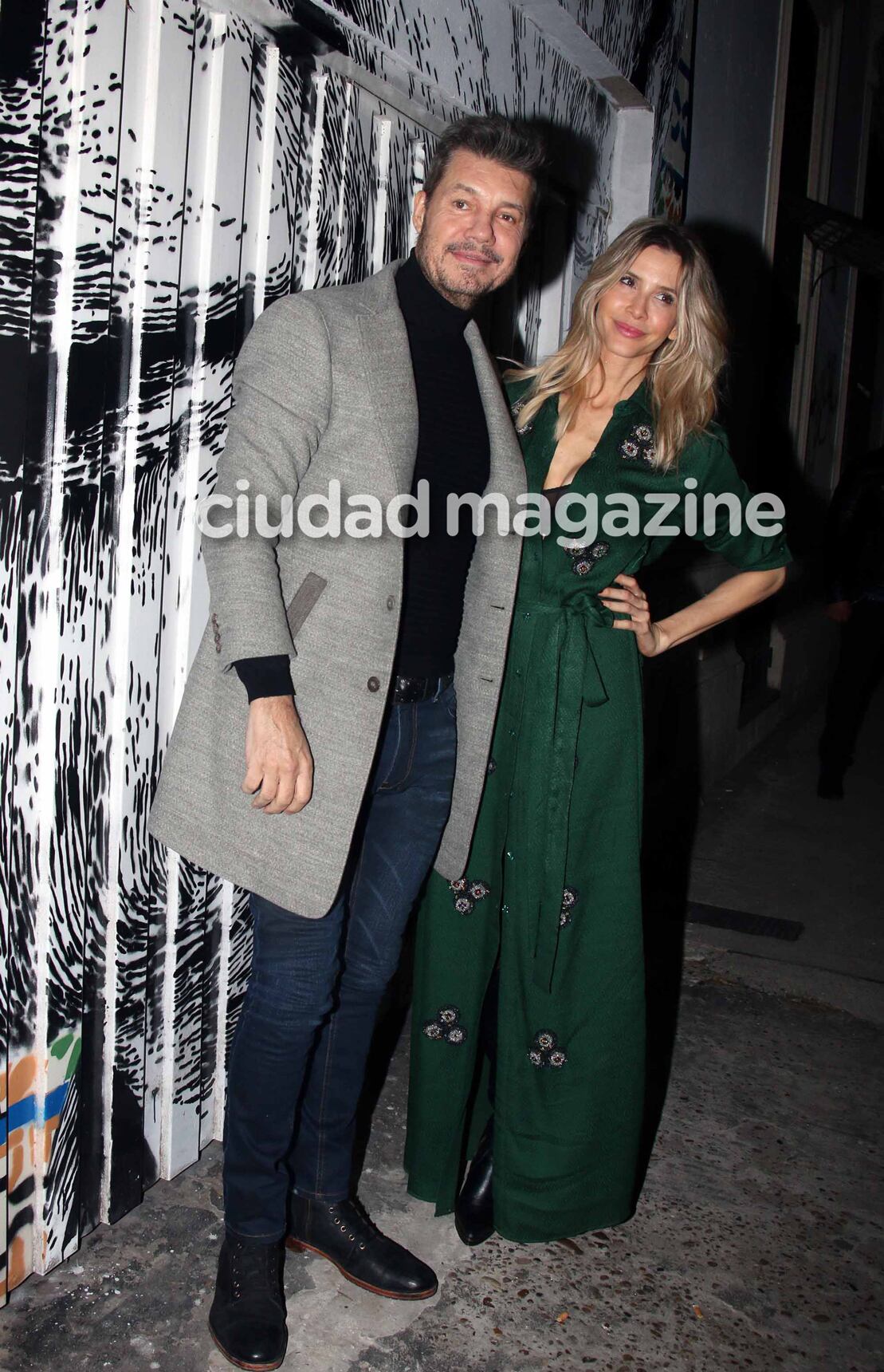 Cande Tinelli presentó su perfume junto a Franco, familia y amigos (Fotos: Movilpress).