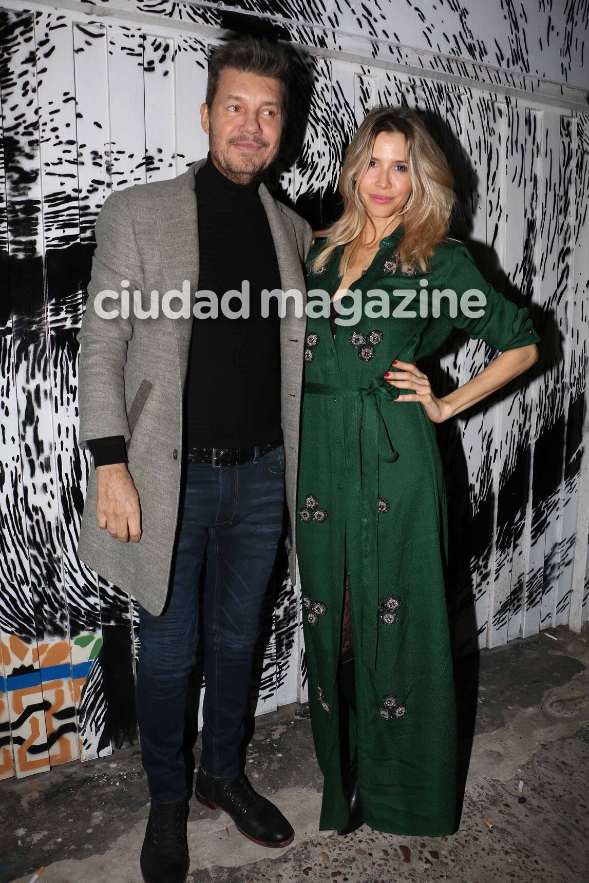 Cande Tinelli presentó su perfume junto a Franco, familia y amigos (Fotos: Movilpress).