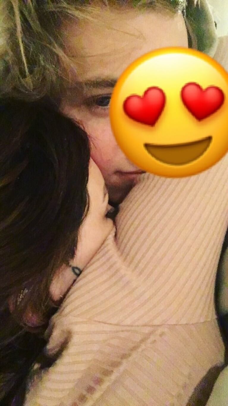 Cande Tinelli publicó la primera foto romántica junto a Franco Masini