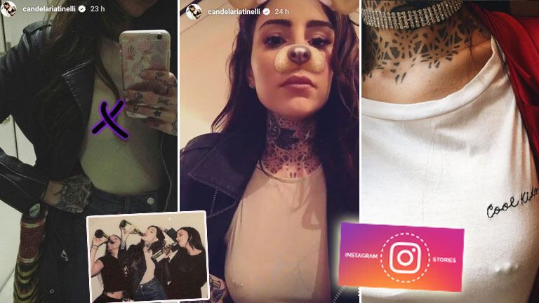 Cande Tinelli reveló su piercing ultra hot. (Foto: Instagram)