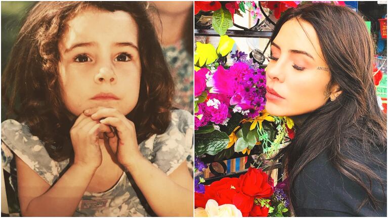 Cande Tinelli se puso nostálgica y publicó fotos de su más tierna infancia: Te extraño, pequeña Lelé
