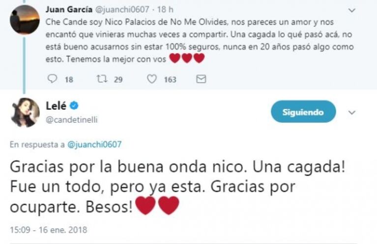 Cande Tinelli, víctima de un robo en Punta del Este: picantes mensajes en las redes y el apoyo de Marcelo