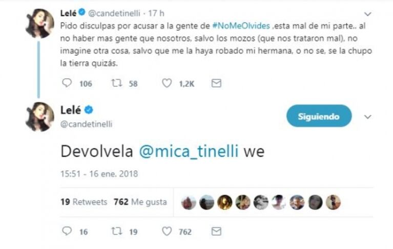 Cande Tinelli, víctima de un robo en Punta del Este: picantes mensajes en las redes y el apoyo de Marcelo