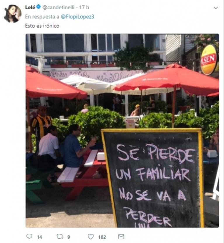 Cande Tinelli, víctima de un robo en Punta del Este: picantes mensajes en las redes y el apoyo de Marcelo
