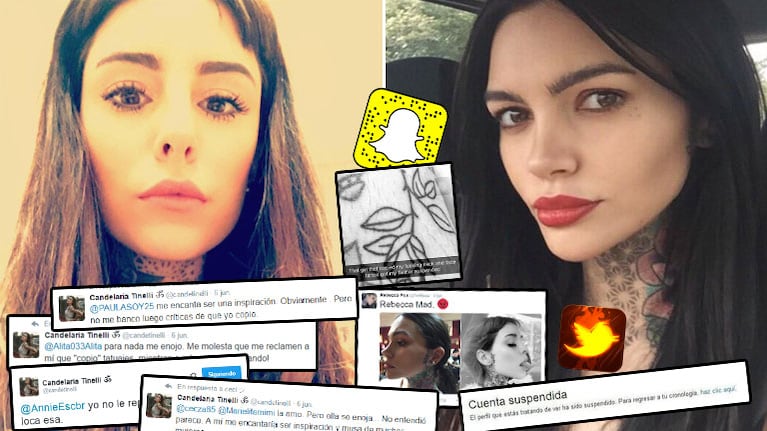 Cande Tinelli y la pelea con Rebecca Fox. (Foto: Instagram)