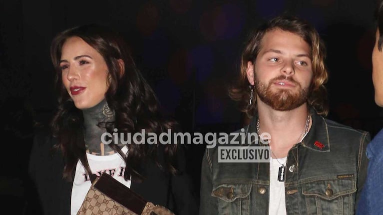 Cande Tinelli y Luca Bonomi (Foto: Movilpress)