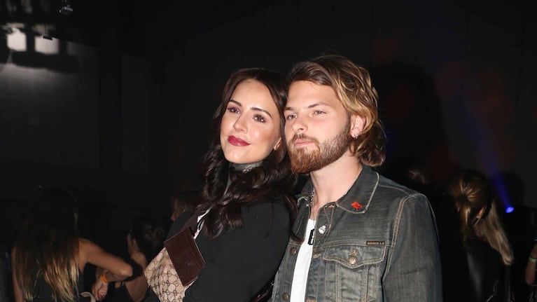 Cande Tinelli y Luca Bonomi se mostraron a los mimos públicamente (Fotos: Movilpress).