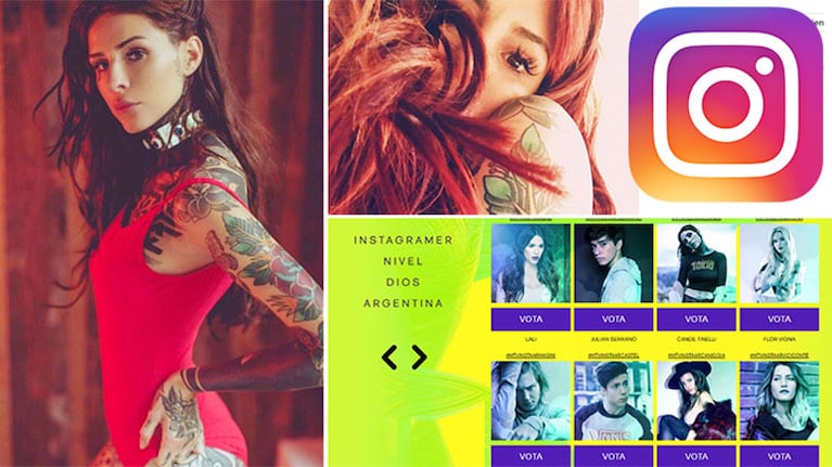 Cande Tinelli y su nominación como la mejor instagramer argentina en los premios de MTV.