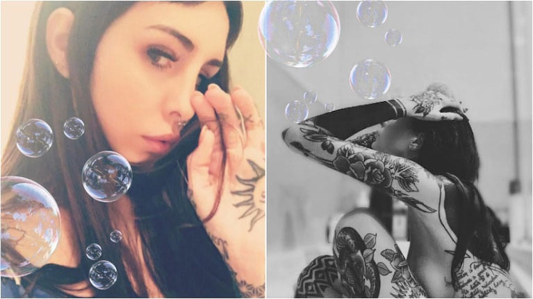 Cande Tinelli y una foto muy sexy en la bañera. Foto: Instagram