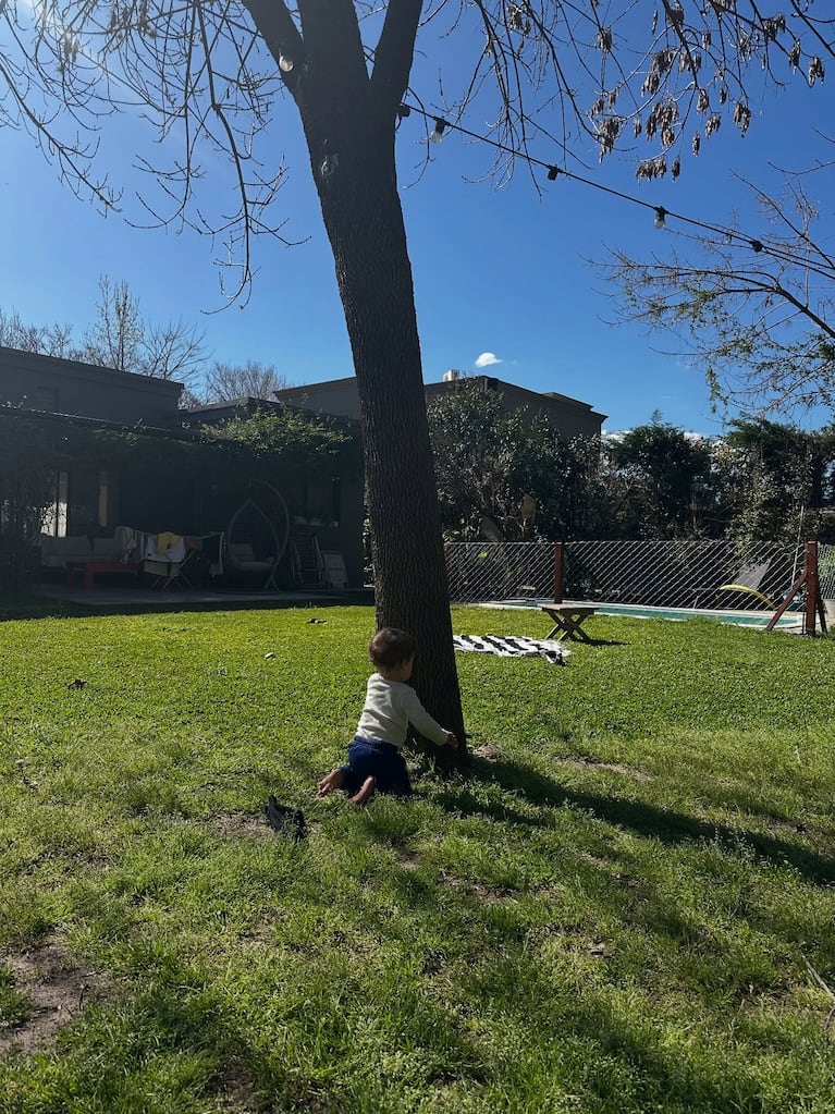 Cande Vetrano compartió un tierno dump. Crédito: Instagram.