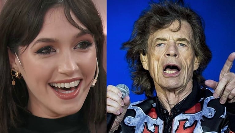 Cande Vetrano contó cómo fue su insólito encuentro con los Rolling Stones.