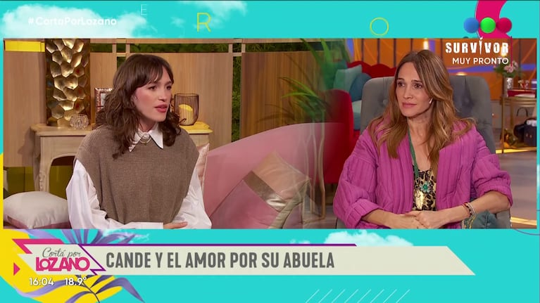 Cande Vetrano en Cortá por Lozano.